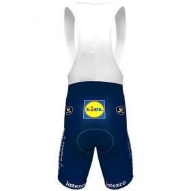 Set Kurzarmtrikot + Trägerhose 2021 Deceuninck-Quick-Step N003